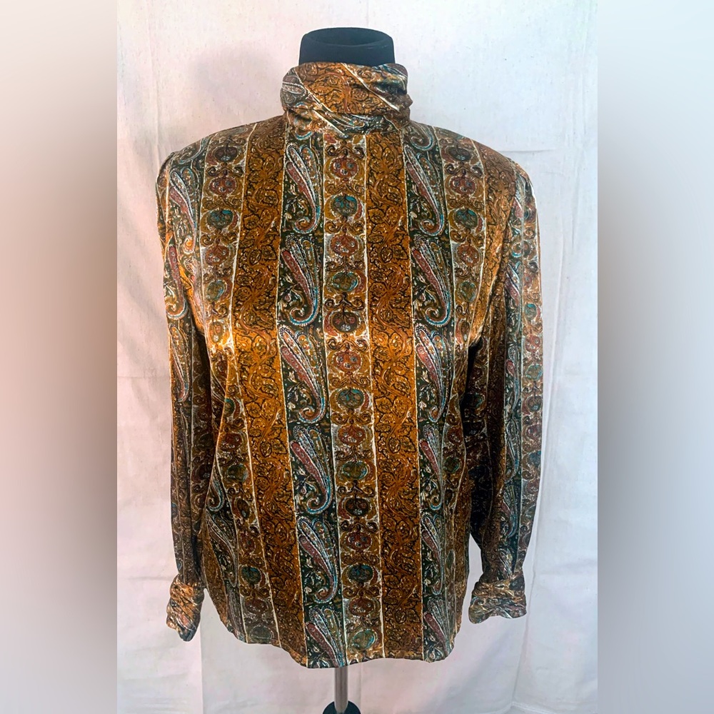 Nicola vintage silky blouse